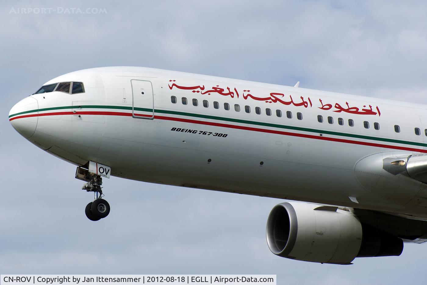 CN-ROV, 2000 Boeing 767-3Q8ER C/N 27686, CN-ROV @ EGLL