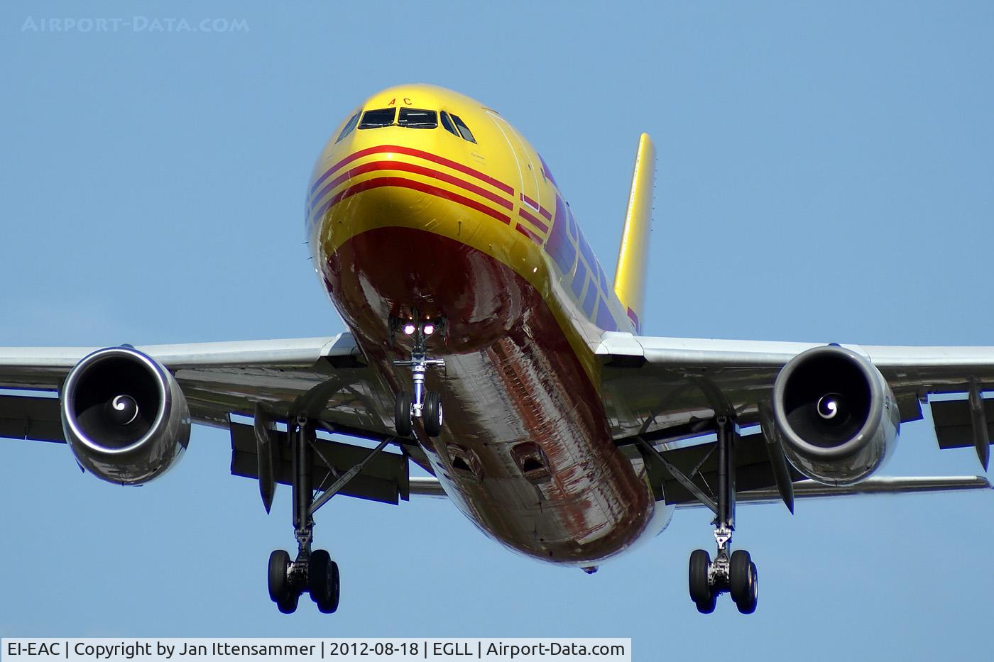 EI-EAC, 1983 Airbus A300B4-203(F) C/N 250, EI-EAC @ EGLL
