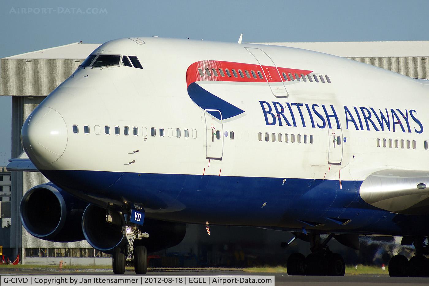 G-CIVD, 1994 Boeing 747-436 C/N 27349, g-civd @ egll