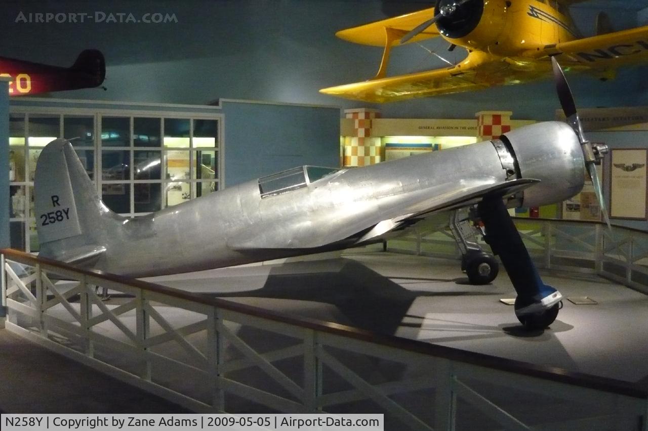N258Y, 1935 Hughes H-1 C/N 1, National Air and Space Museum - Photo by Hunter Adams