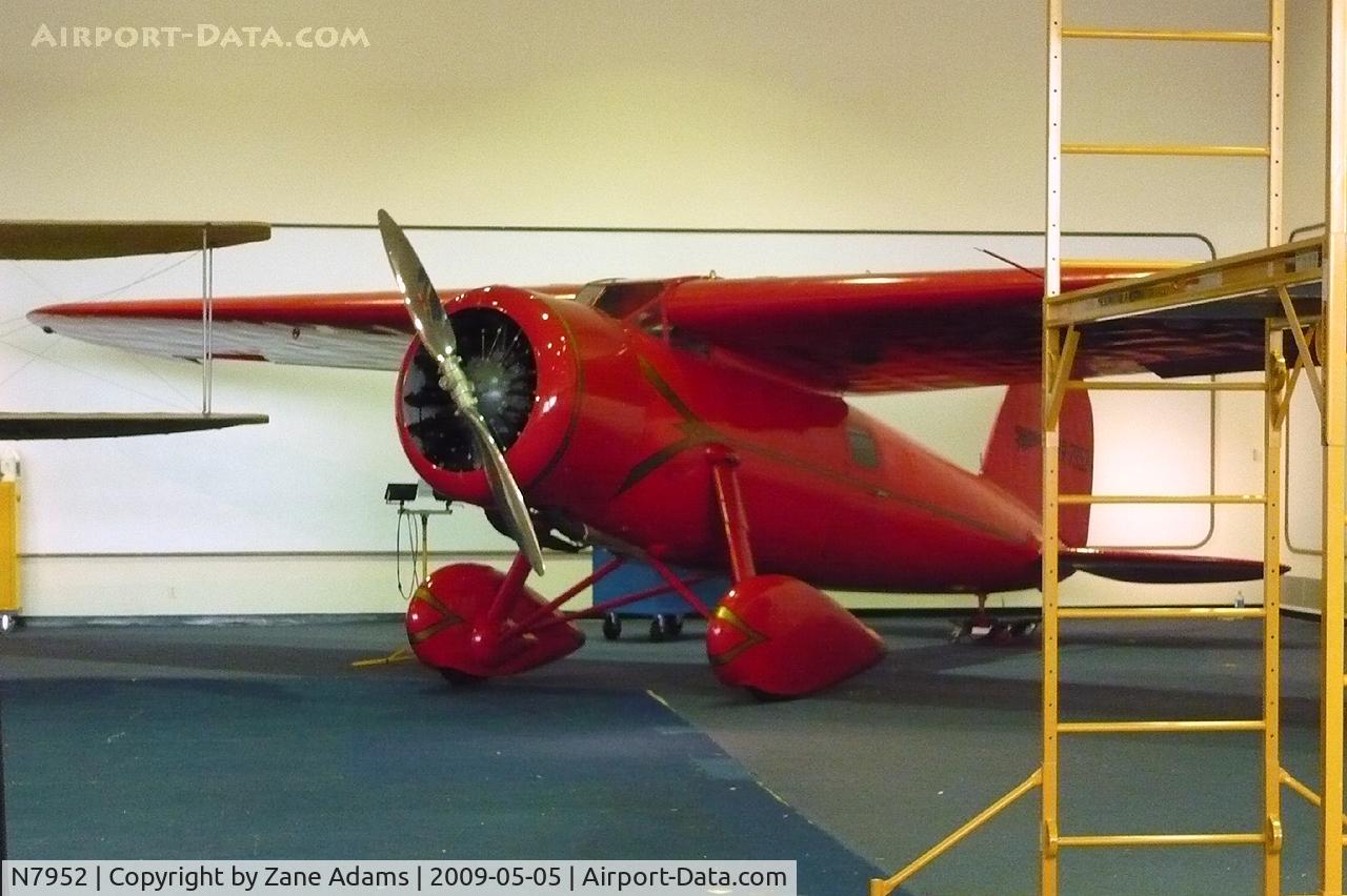 N7952, 1930 Lockheed Vega 5B C/N 0000, National Air and Space Museum - Photo by Hunter Adams