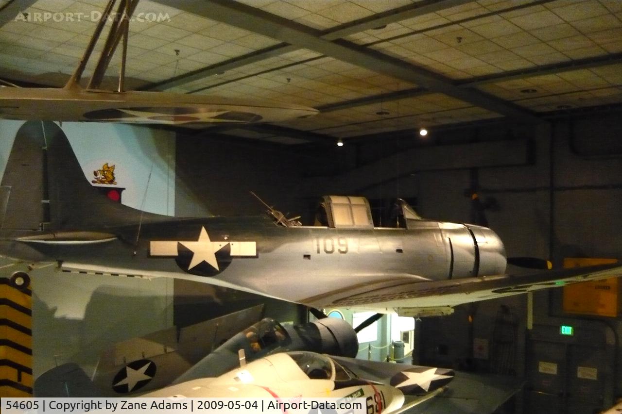 54605, Douglas SBD-6 Dauntless C/N 6119, National Air and Space Museum - Photo by Hunter Adams