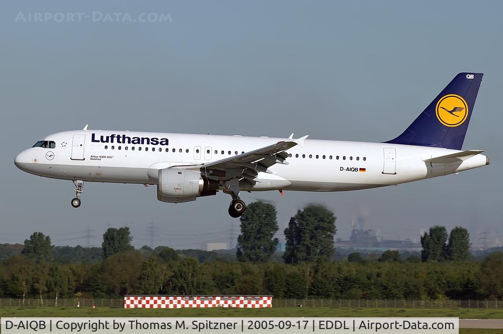 D-AIQB, 1991 Airbus A320-211 C/N 0200, Lufthansa D-AIQB 