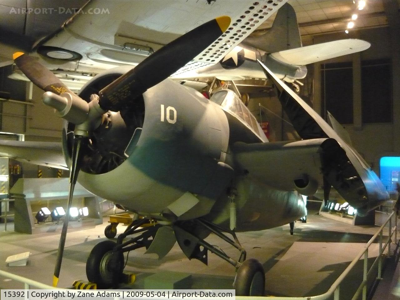 15392, 1943 General Motors (Grumman) FM-1 Wildcat C/N 401, National Air and Space Museum - Photo by Hunter Adams