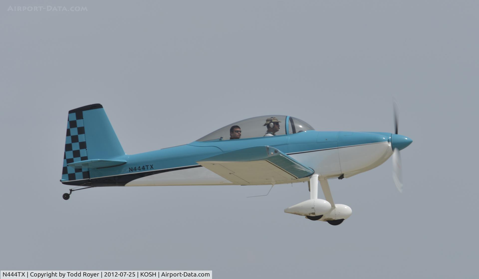 N444TX, 2001 Vans RV-8 C/N 80984, Airventure 2012