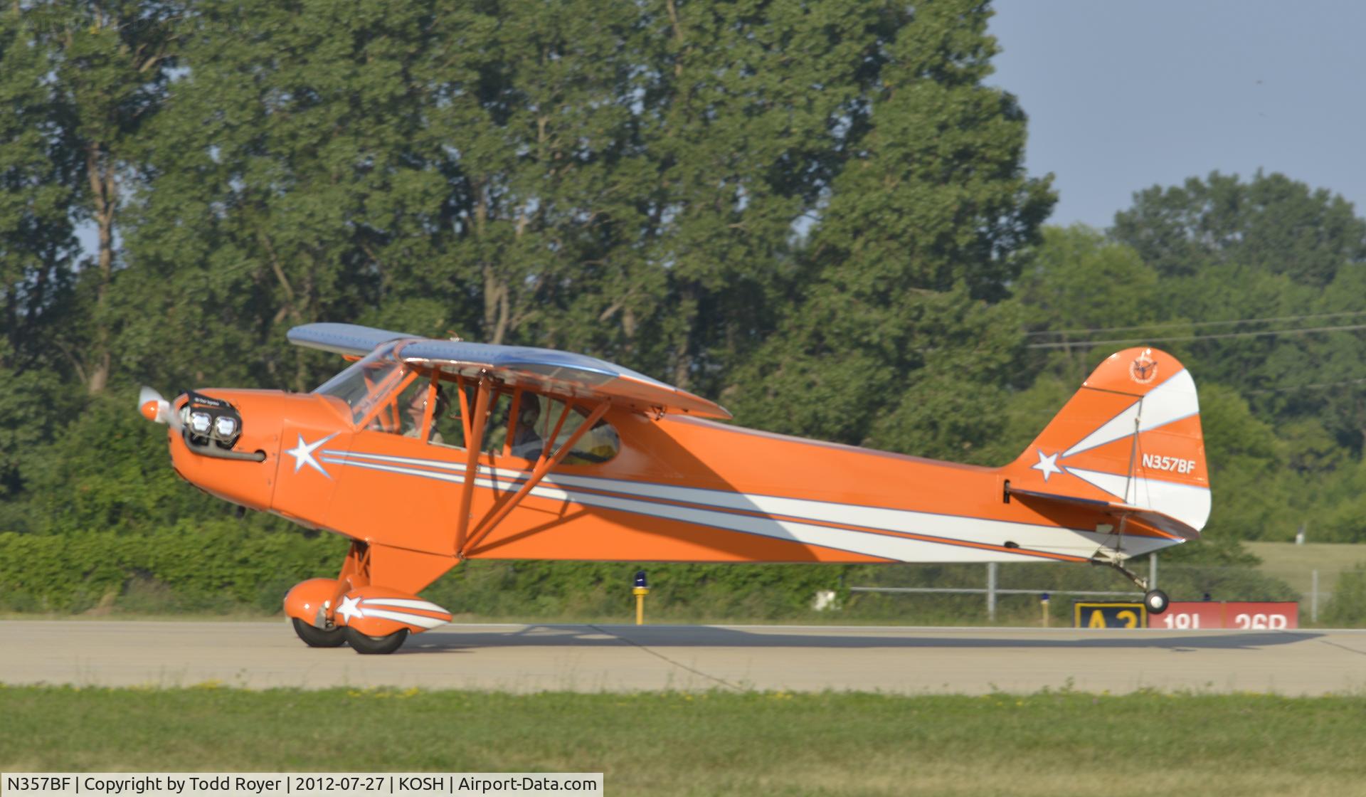 N357BF, 1942 Piper J3C-65 Cub C/N 8854, Airventure 2012