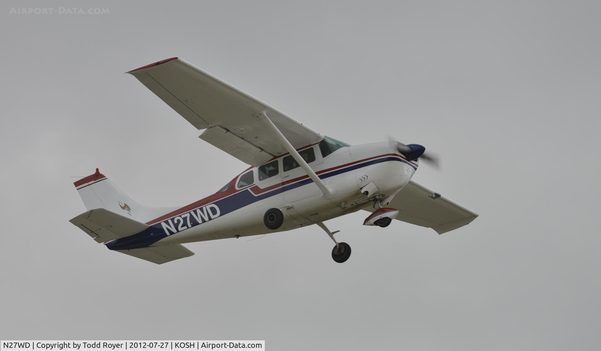 N27WD, 1963 Cessna 210-5(205) C/N 205-0376, Airventure 2012