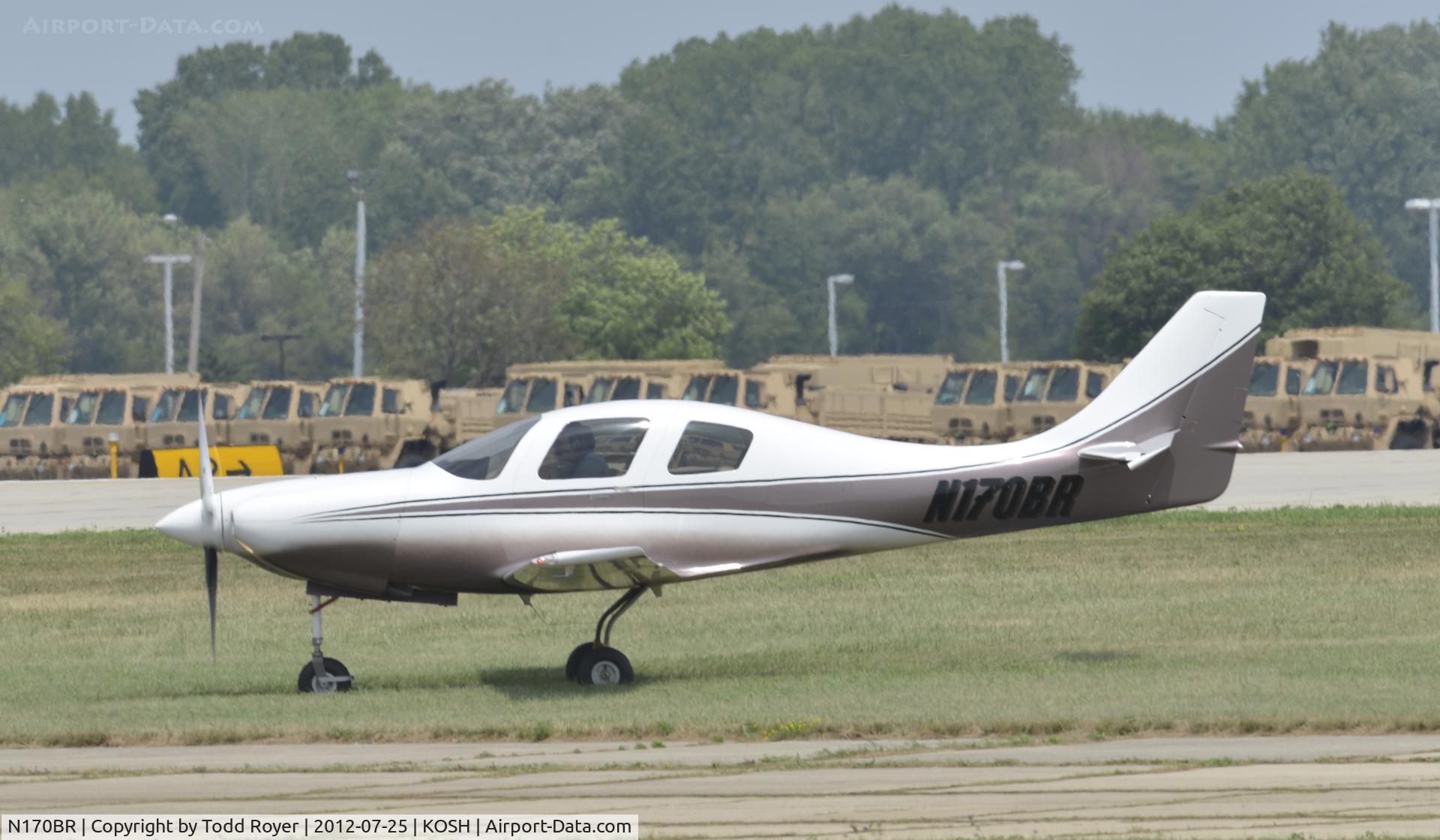 N170BR, 1995 Lancair IV-P C/N 170, Airventure 2012