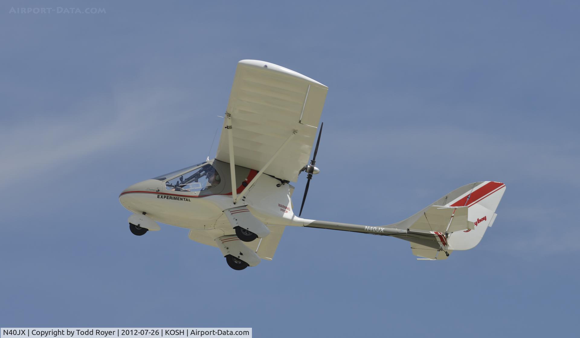 N40JX, 2001 Interplane Skyboy C/N 030/2001, Airventure 2012