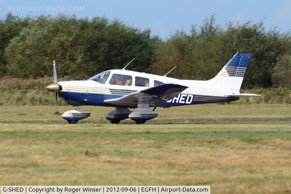 G-SHED, 1978 Piper PA-28-181 Cherokee Archer II C/N 28-7890068, Visiting Cherokee Archer II.
