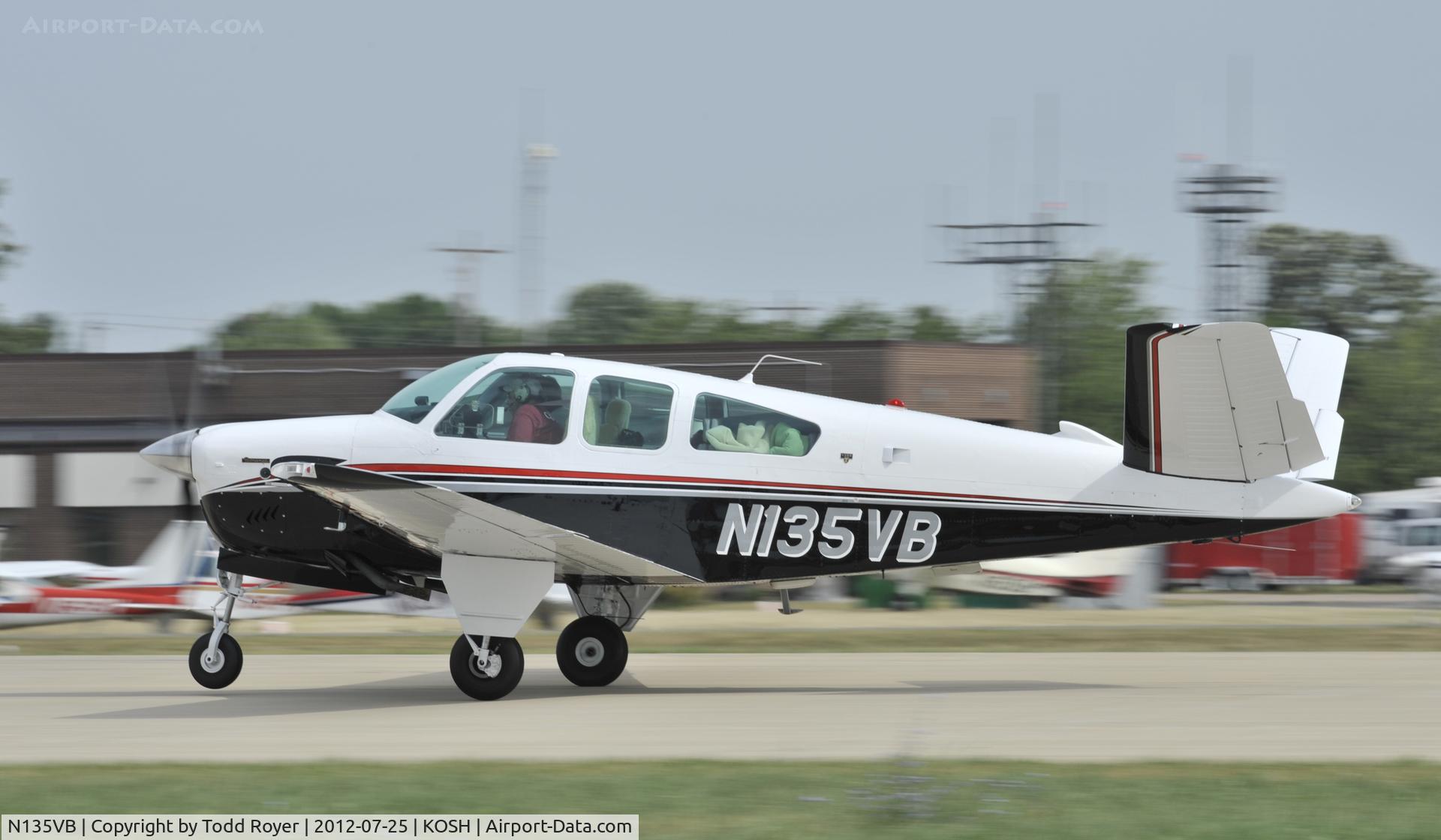 N135VB, 1979 Beech V35B Bonanza C/N D-10263, Airventure 2012