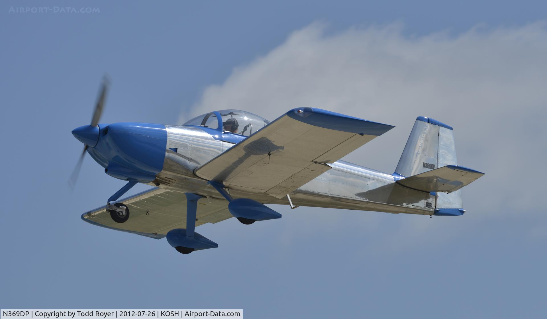 N369DP, Vans RV-8A C/N 82882, Airventure 2012