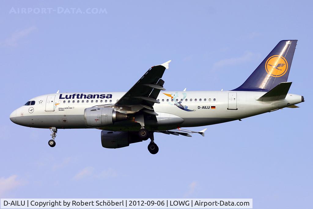 D-AILU, 1997 Airbus A319-114 C/N 744, D-AILU