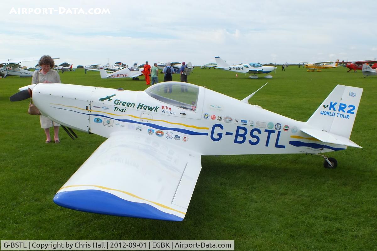 G-BSTL, 2000 Rand KR-2 C/N PFA 129-11863, at the LAA Rally 2012, Sywell
