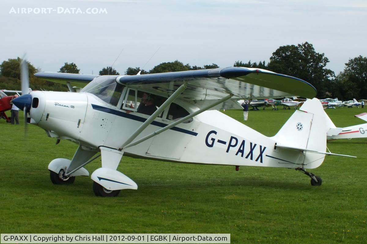 G-PAXX, 1954 Piper PA-20-135 Pacer Pacer C/N 20-1107, at the LAA Rally 2012, Sywell