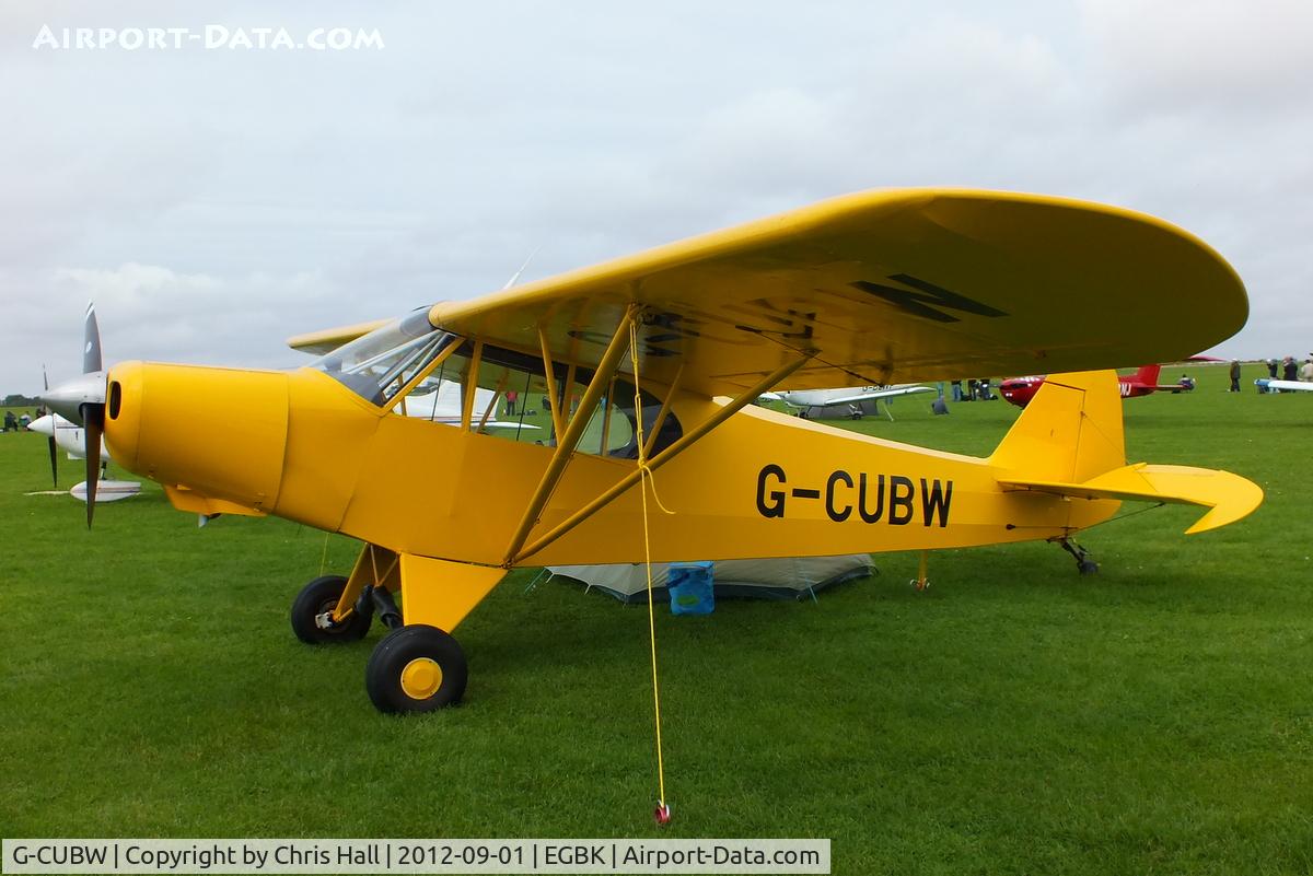 G-CUBW, 2005 Wag-Aero CUBy Acro Trainer C/N PFA 108-13581, at the LAA Rally 2012, Sywell