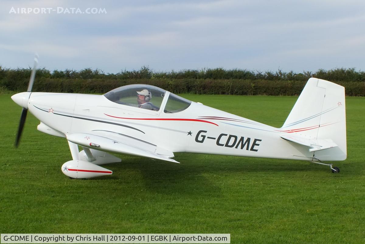 G-CDME, 2006 Vans RV-7 C/N PFA 323-14151, at the LAA Rally 2012, Sywell