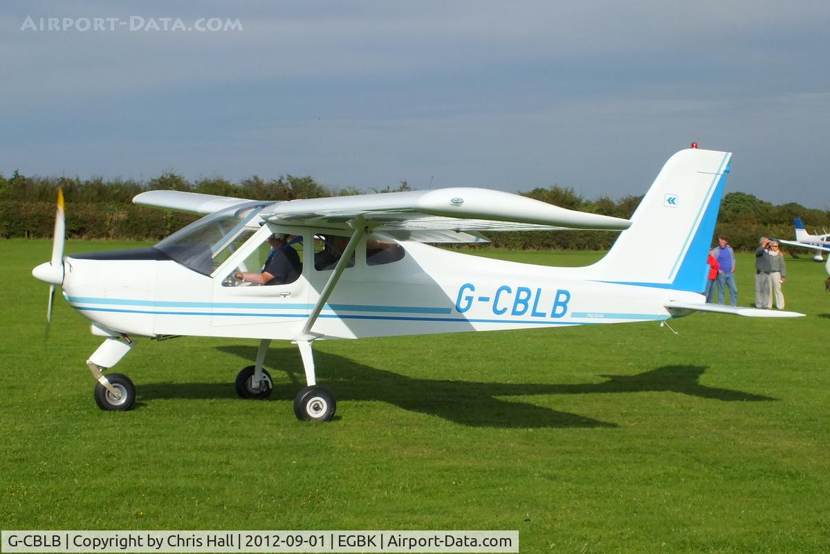 G-CBLB, 2002 Tecnam P-92EM Echo C/N PFA 318-13770, at the LAA Rally 2012, Sywell