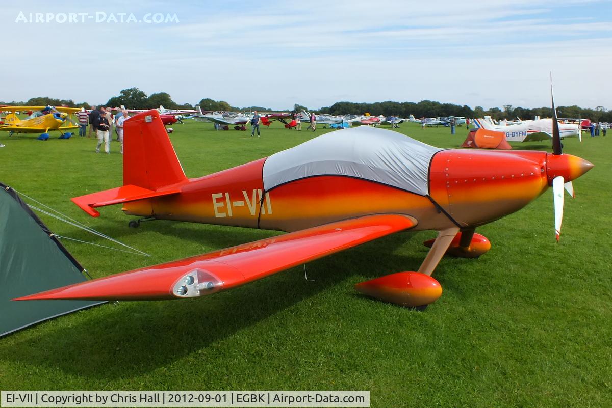 EI-VII, Vans RV-7 C/N 73114, at the LAA Rally 2012, Sywell