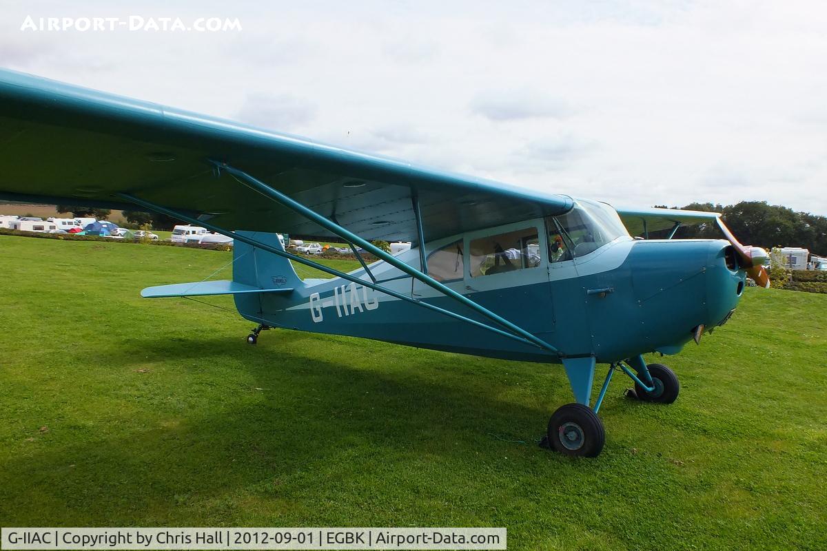 G-IIAC, 1946 Aeronca 11AC Chief C/N 11AC-169, at the LAA Rally 2012, Sywell