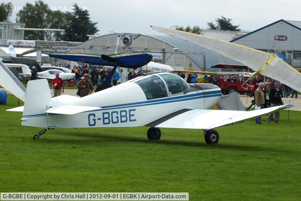 G-BGBE, 1961 SAN Jodel DR-1050 Ambassadeur C/N 260, at the LAA Rally 2012, Sywell