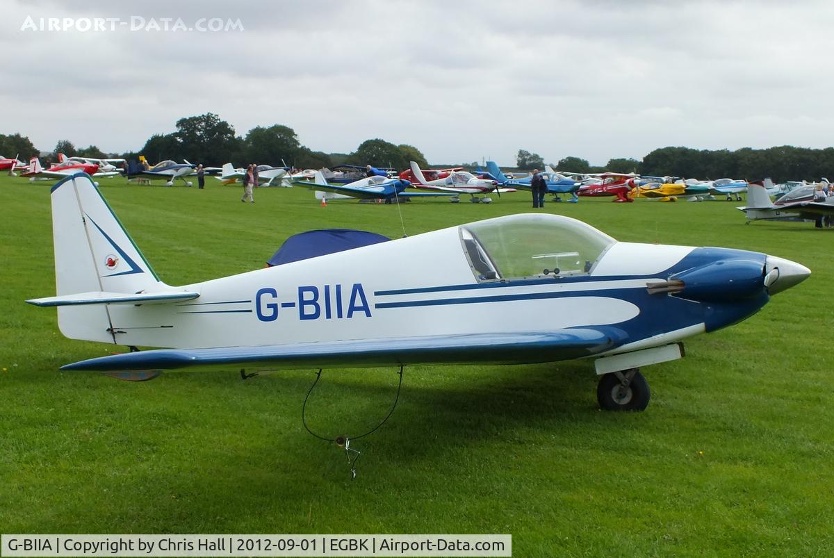 G-BIIA, 1965 Alpavia Fournier RF-3 C/N 51, at the LAA Rally 2012, Sywell