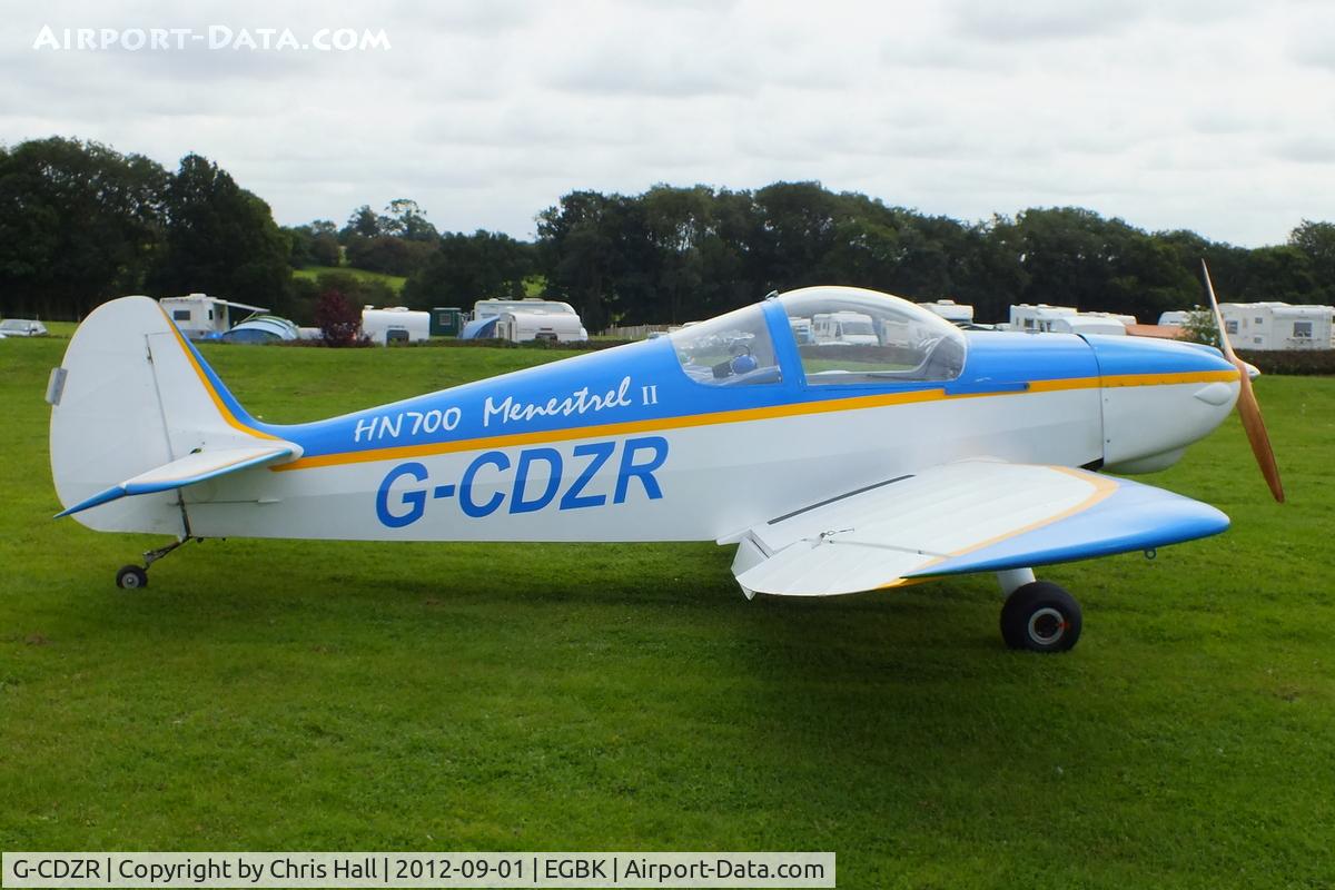 G-CDZR, 2006 Nicollier HN-700 Menestrel II C/N PFA 217-13773, at the LAA Rally 2012, Sywell