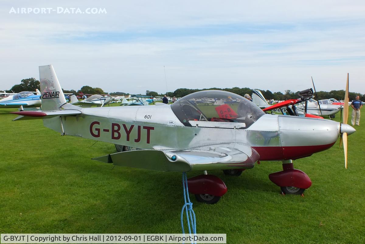 G-BYJT, 1999 Zenair CH-601HD C/N PFA 162-13130, at the LAA Rally 2012, Sywell