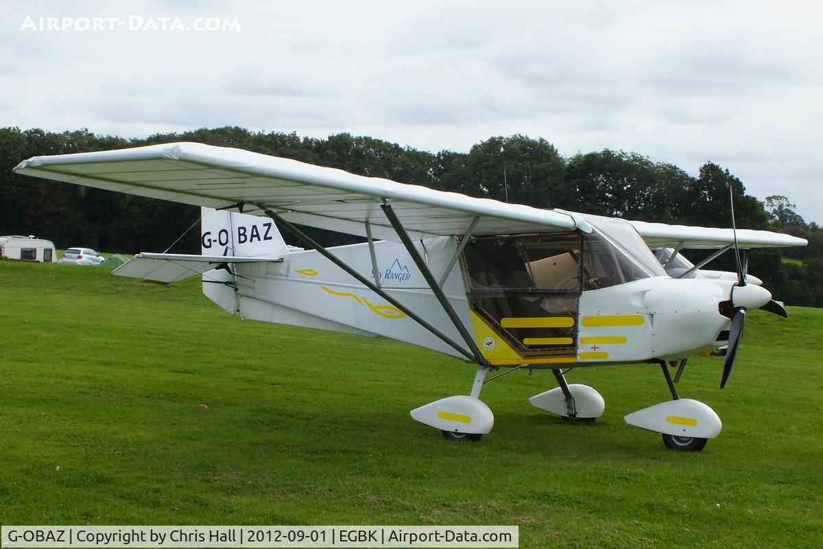 G-OBAZ, 2003 Best Off Skyranger 912(2) C/N BMAA/HB/322, at the LAA Rally 2012, Sywell