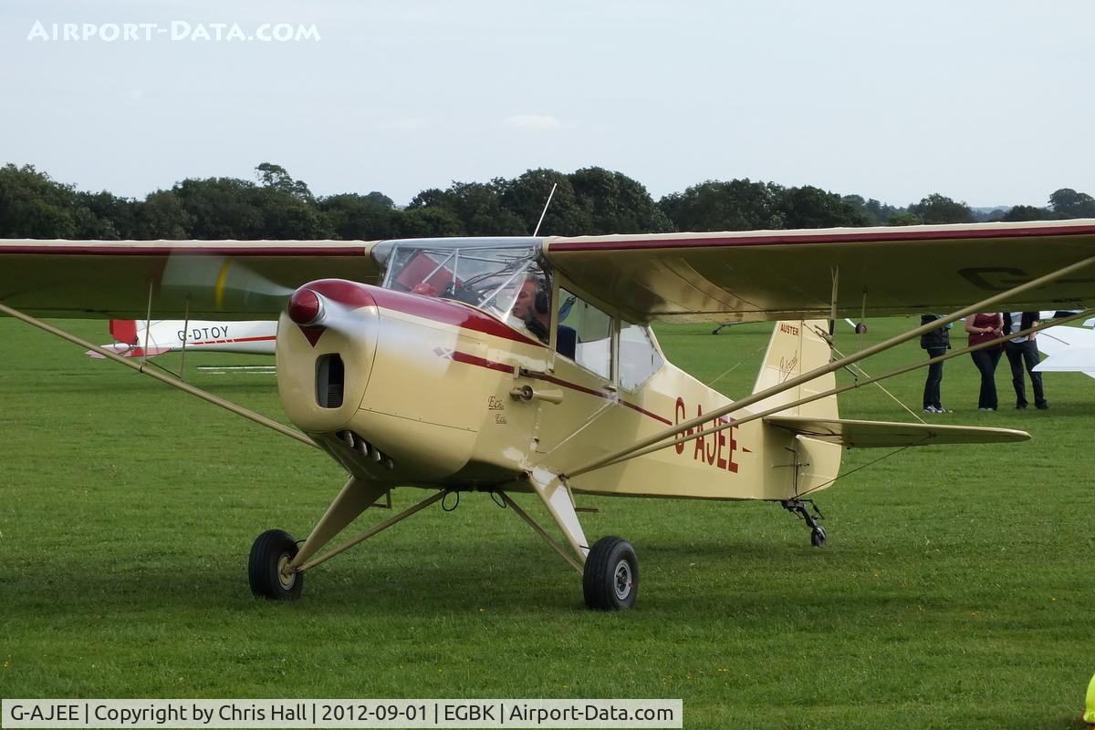 G-AJEE, 1946 Auster J-1 Autocrat C/N 2309, at the LAA Rally 2012, Sywell