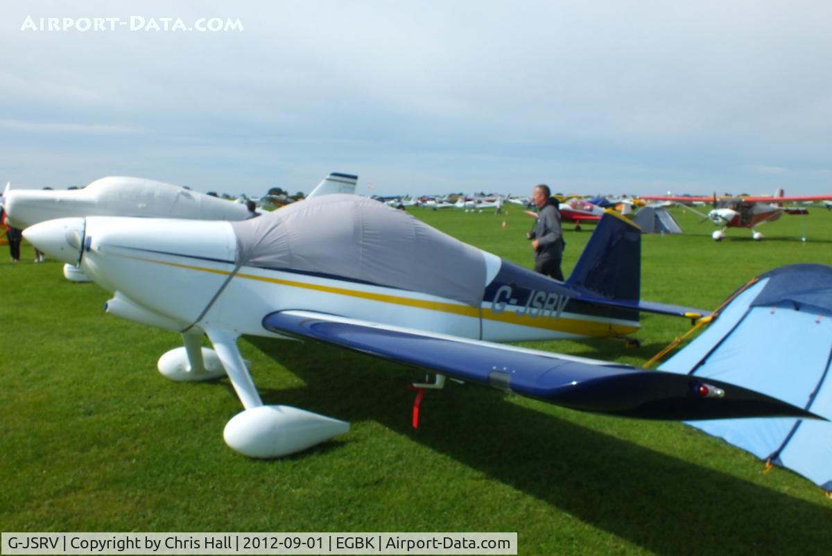 G-JSRV, 2006 Vans RV-6 C/N PFA 181A-14407, at the LAA Rally 2012, Sywell