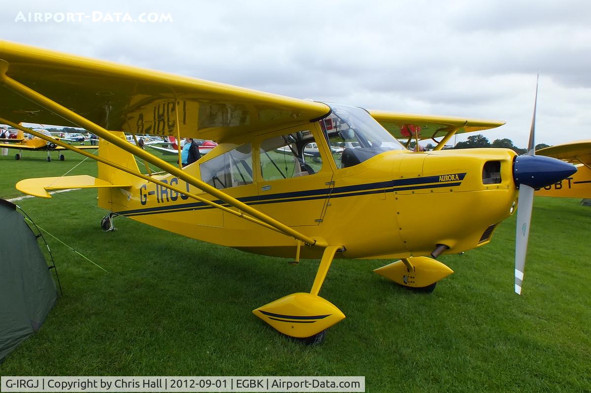G-IRGJ, 2008 Champion 7ECA Explorer Citabria C/N 1401-2008, at the LAA Rally 2012, Sywell