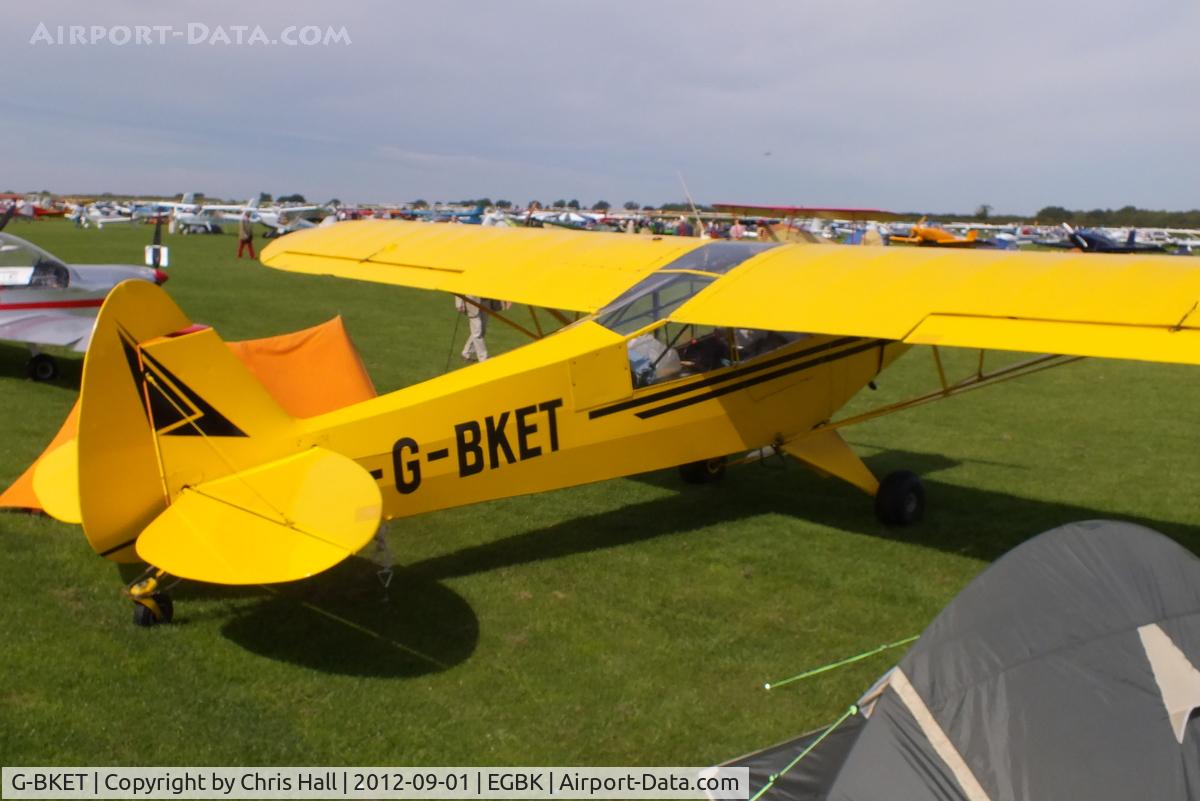 G-BKET, 1952 Piper L-18C Super Cub C/N 18-1990, at the LAA Rally 2012, Sywell