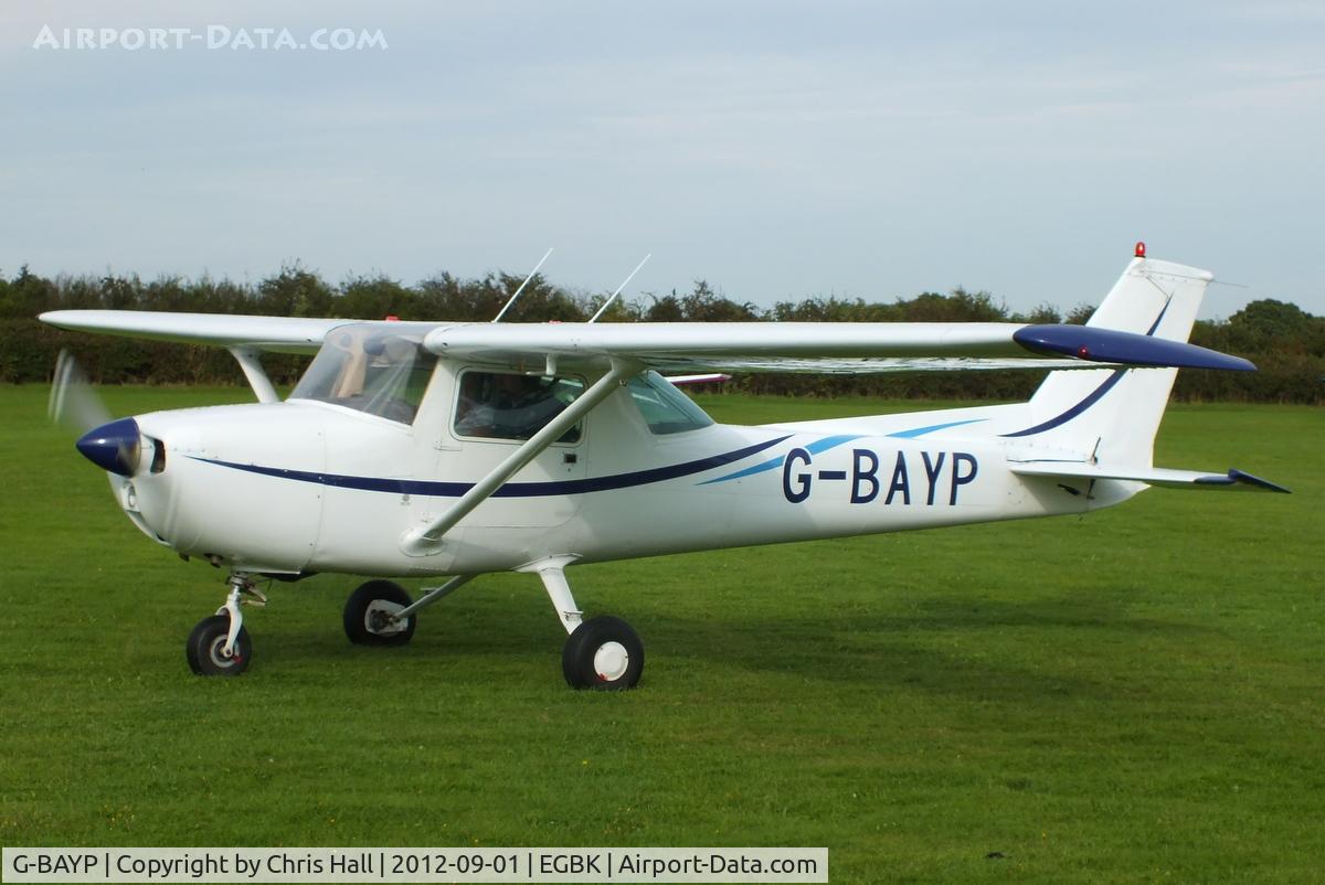 G-BAYP, 1973 Cessna 150L C/N 150-74017, at the LAA Rally 2012, Sywell