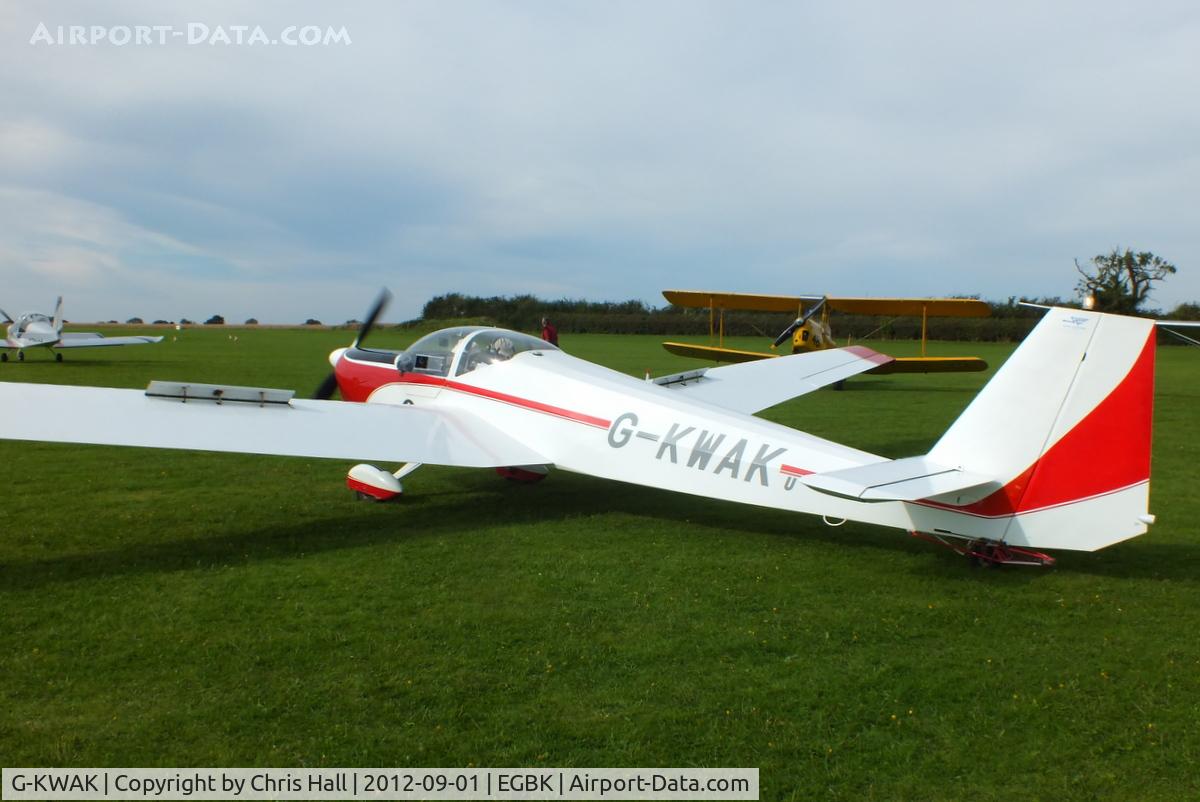 G-KWAK, 1995 Scheibe SF-25C Falke C/N 44581, at the LAA Rally 2012, Sywell
