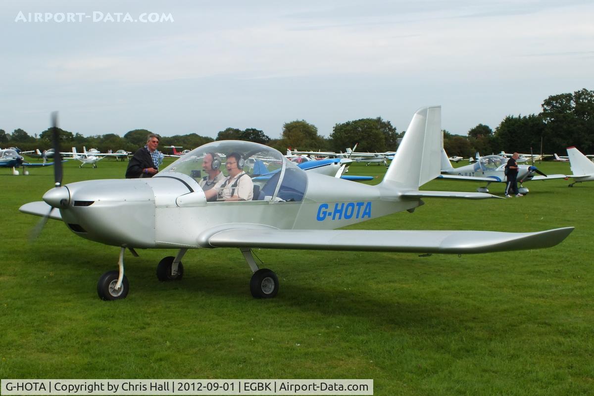 G-HOTA, 2009 Cosmik EV-97 TeamEurostar UK C/N 3318, at the LAA Rally 2012, Sywell