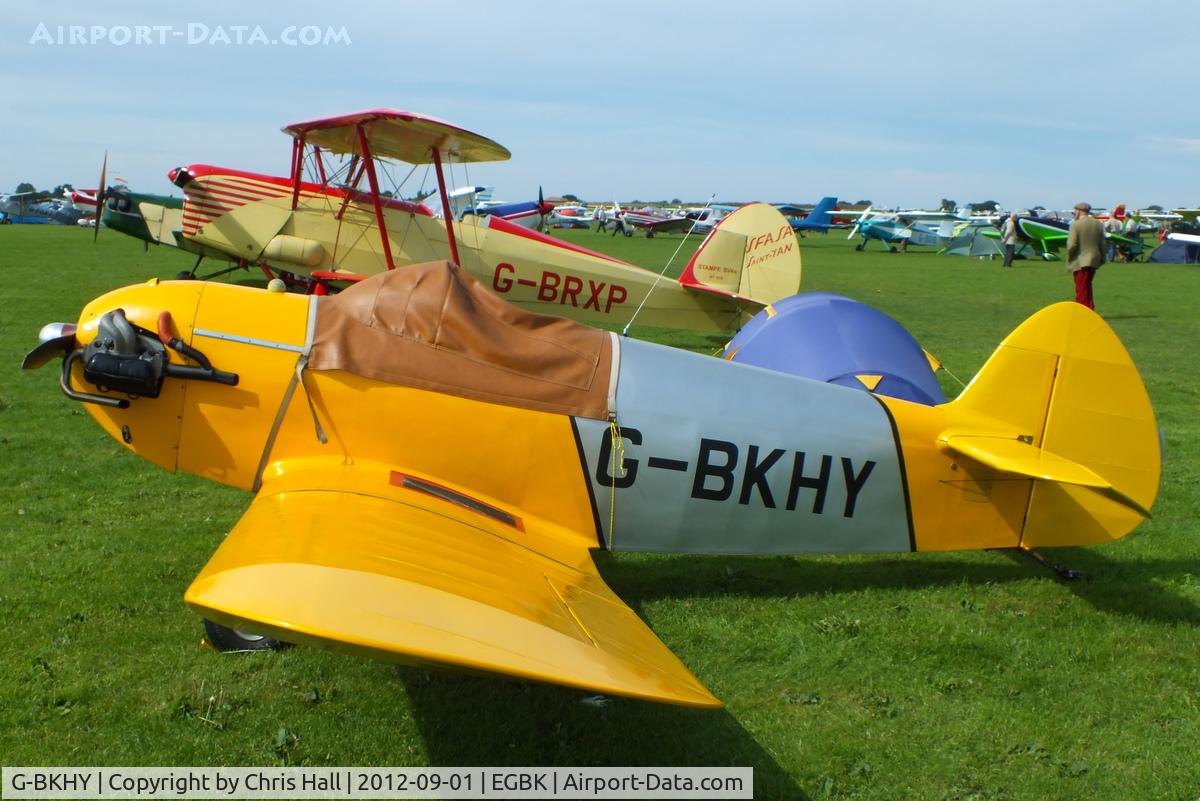 G-BKHY, 1991 Taylor Monoplane U/L C/N PFA 1416, at the LAA Rally 2012, Sywell