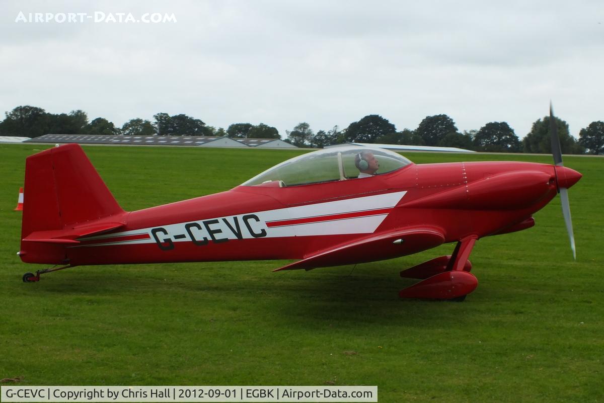 G-CEVC, 2007 Vans RV-4 C/N 2726, at the LAA Rally 2012, Sywell