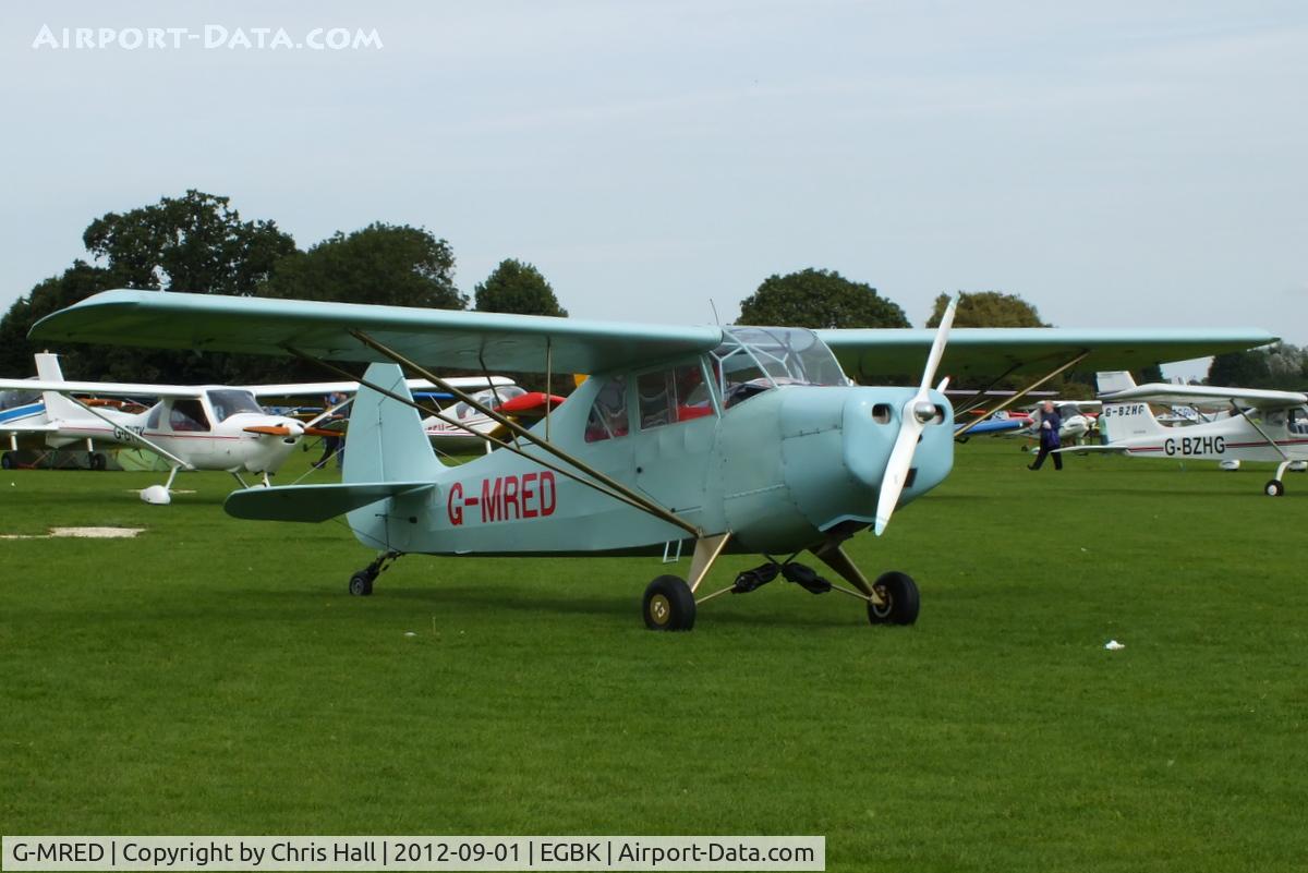 G-MRED, 2007 Christavia MK I C/N PFA 185-12935, at the LAA Rally 2012, Sywell