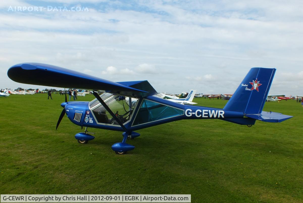 G-CEWR, 2008 Aeroprakt A-22L Foxbat C/N PFA 317A-14736, at the LAA Rally 2012, Sywell