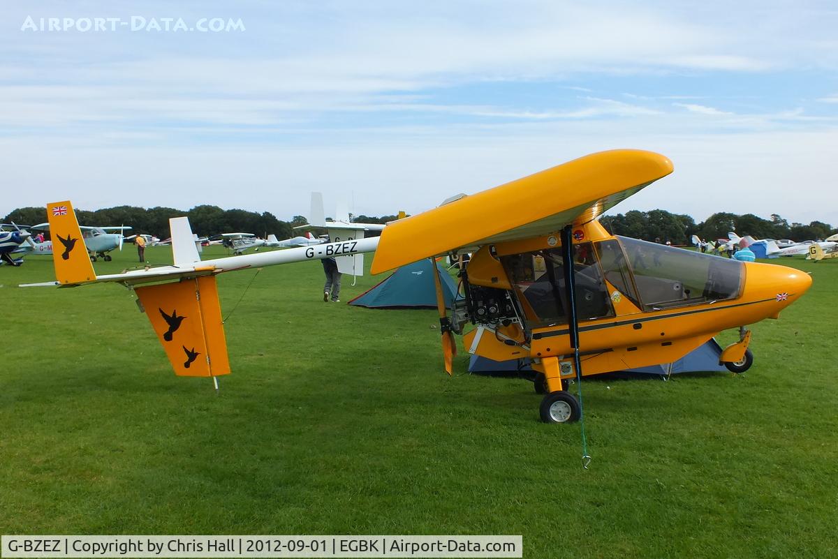 G-BZEZ, 2000 CFM Streak Shadow SA C/N PFA 206-13503, at the LAA Rally 2012, Sywell