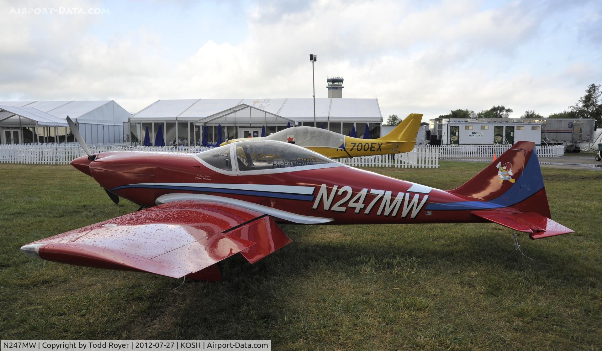 N247MW, Osprey GP-4 C/N 400, Airventure 2012