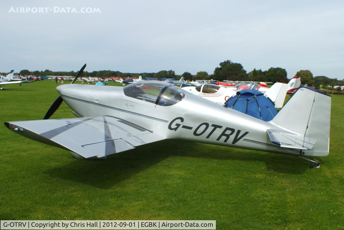 G-OTRV, 1999 Vans RV-6 C/N PFA 181-13302, at the LAA Rally 2012, Sywell