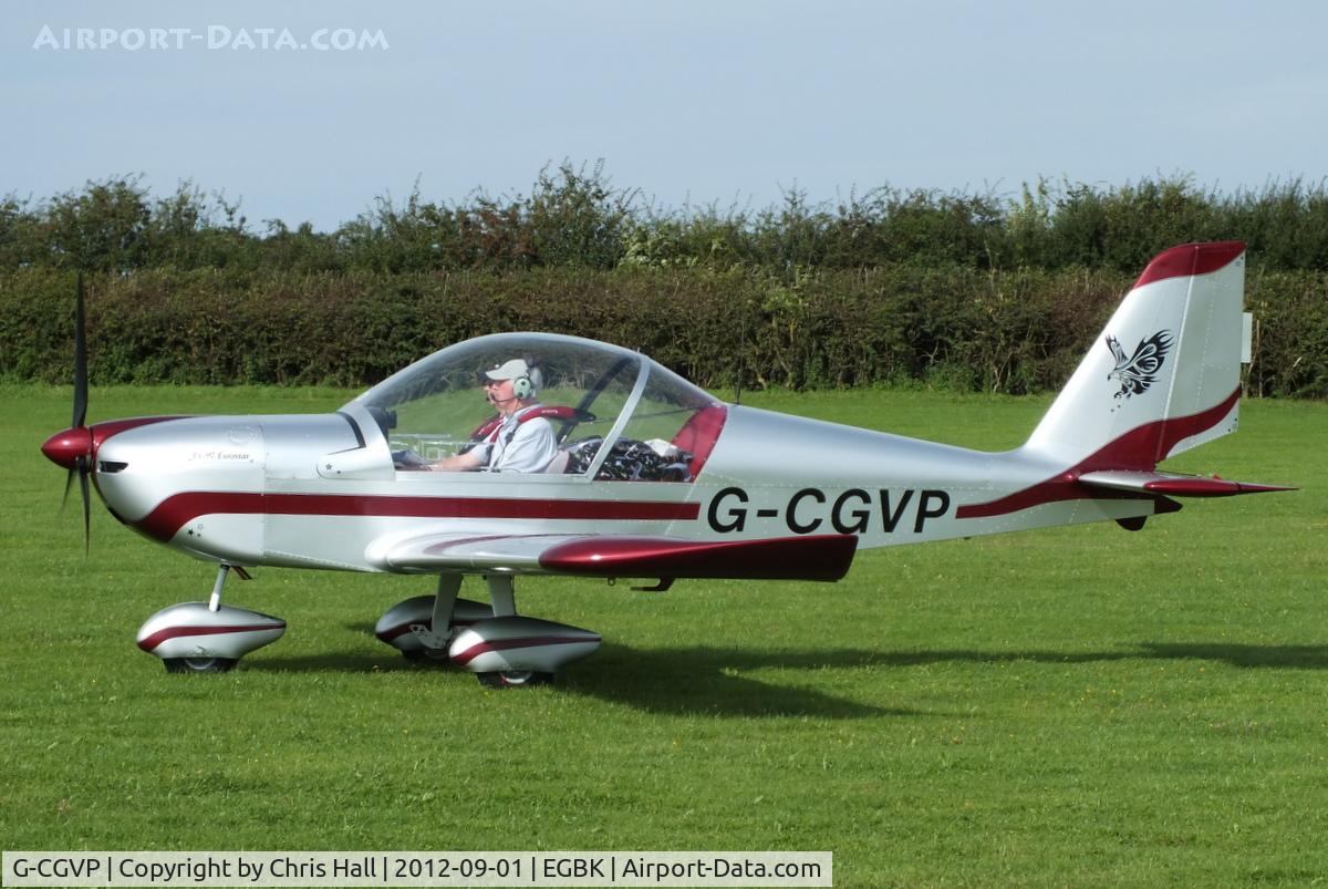 G-CGVP, 2011 Aerotechnik EV-97 Eurostar C/N LAA 315-15047, at the LAA Rally 2012, Sywell