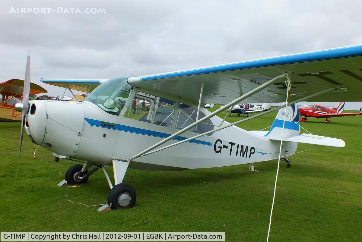 G-TIMP, 1946 Aeronca 7BCM C/N 7AC-3392, at the LAA Rally 2012, Sywell