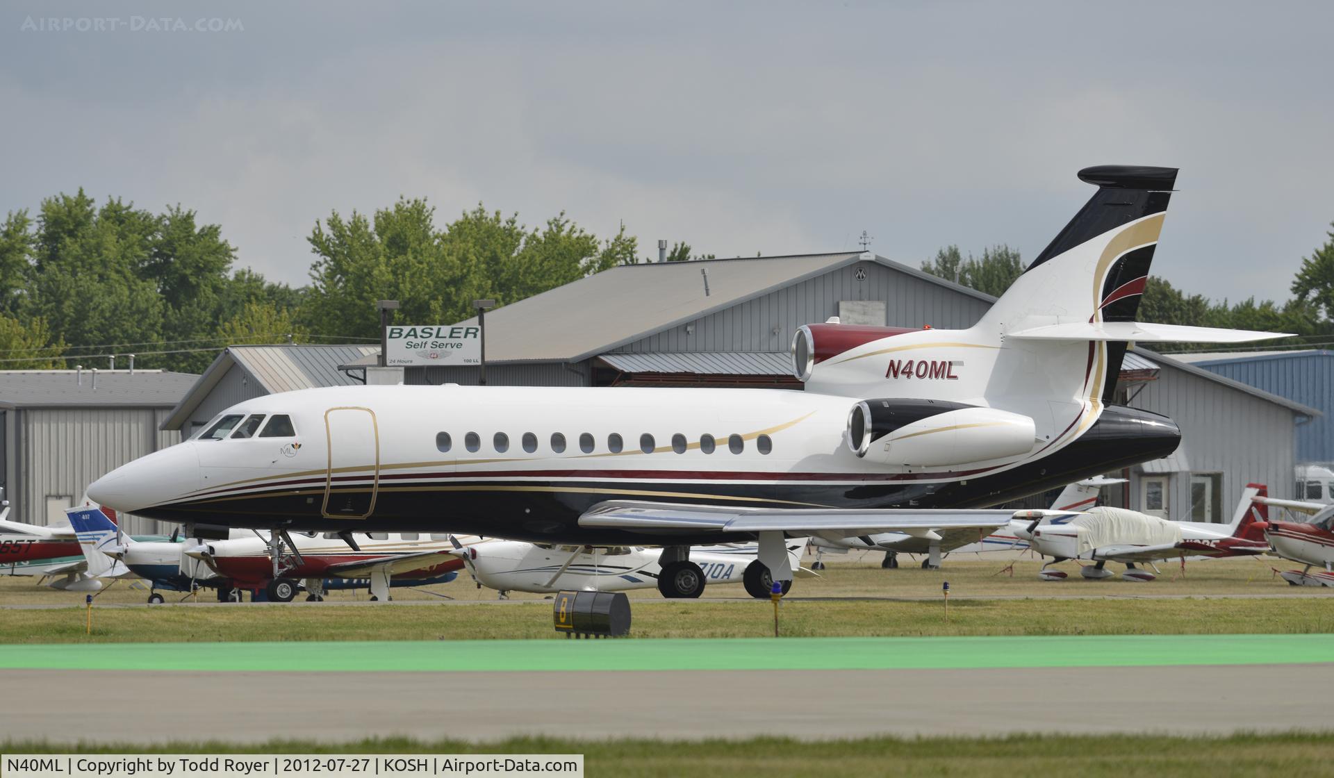 N40ML, Dassault Falcon 900EX C/N 46, Airventure 2012