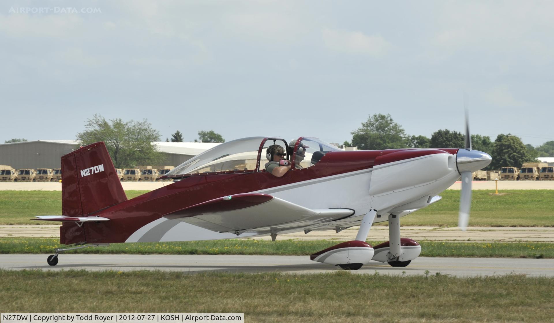 N27DW, 1975 Thorp T-18 Tiger C/N 94, Airventure 2012