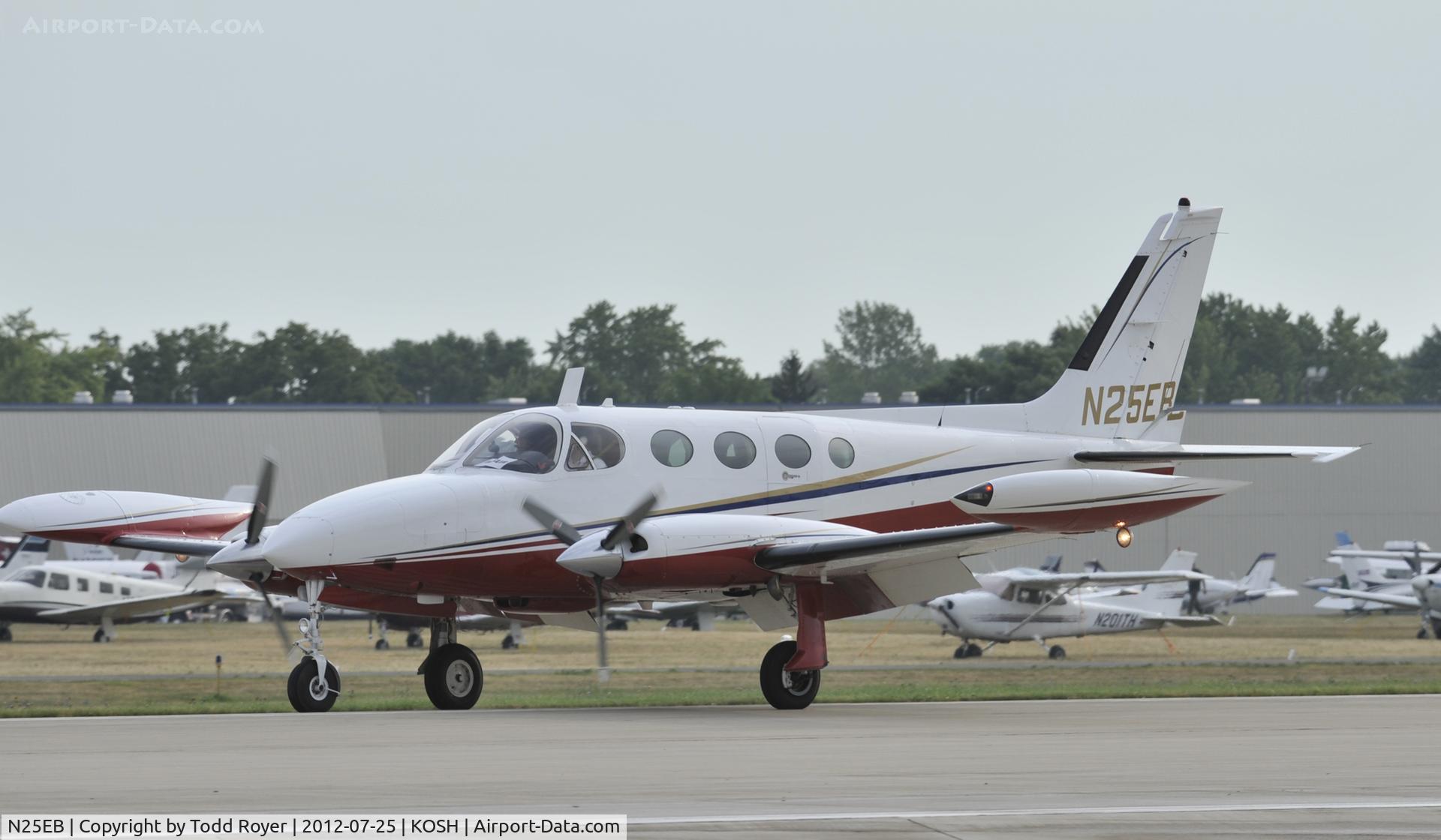 N25EB, 1976 Cessna 340A C/N 340A0043, Airventure 2012