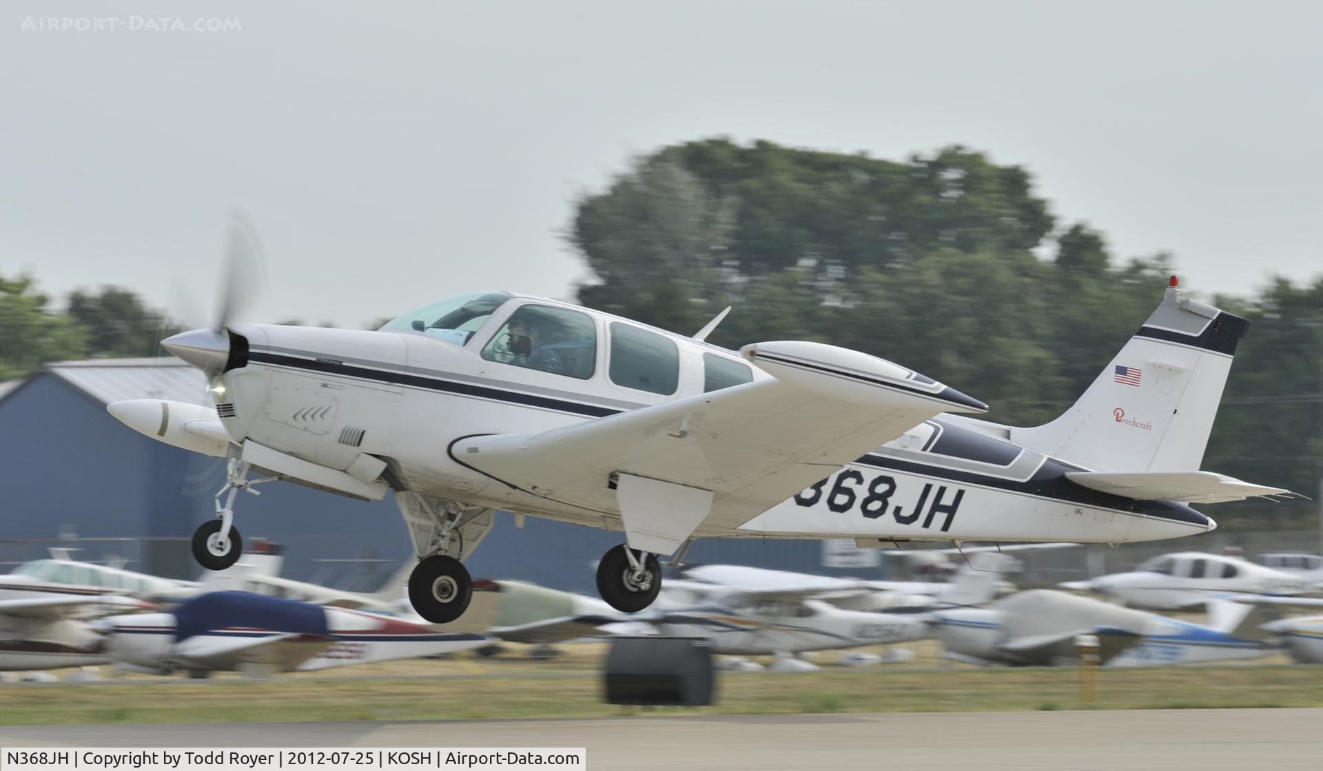 N368JH, 1981 Beech A36 Bonanza 36 C/N E-1920, Airventure 2012
