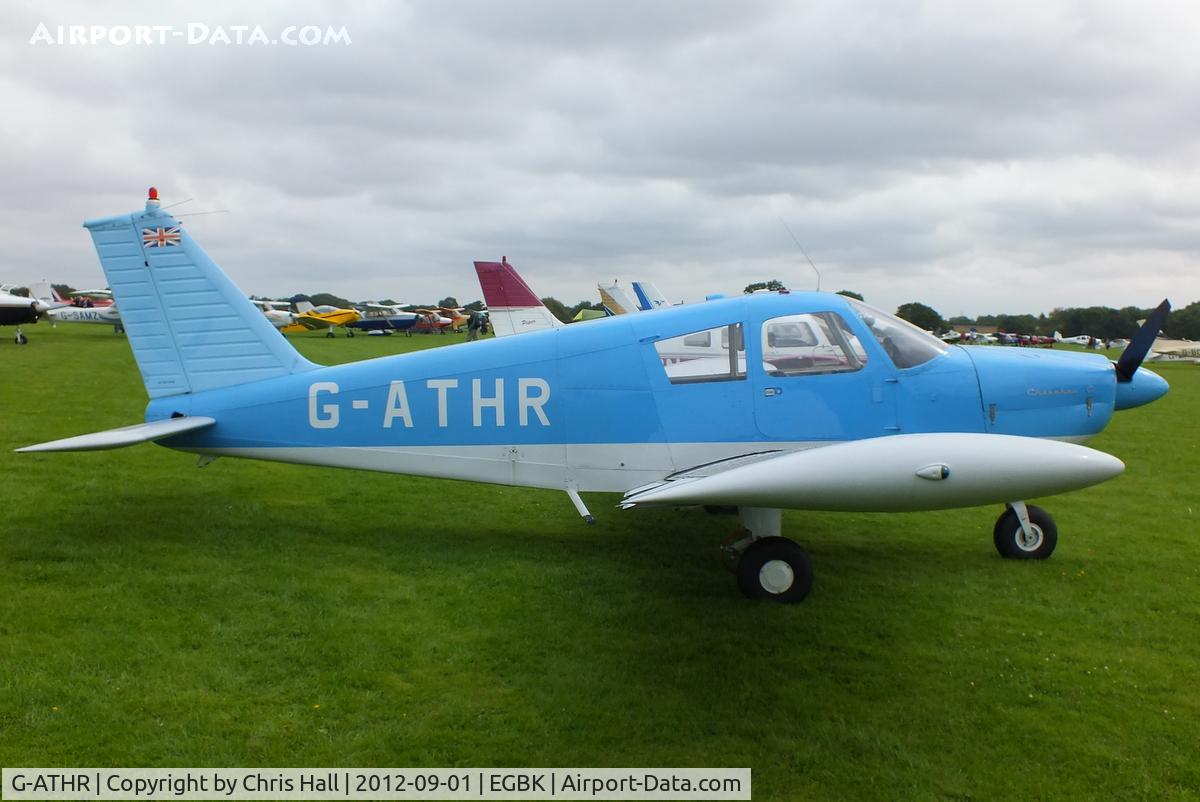 G-ATHR, 1965 Piper PA-28-180 Cherokee C C/N 28-2343, at the LAA Rally 2012, Sywell